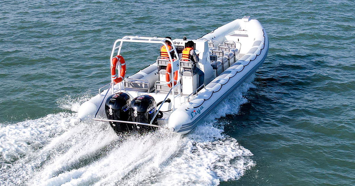 Liya 9-10meter aluminum rib boat patrol boat